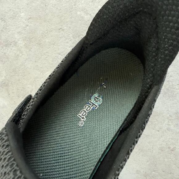 Orthofeet Amalya Shoes Women's Size 7B Black Orthopedic Slip On Sneakers Comfort - Picture 9 of 10